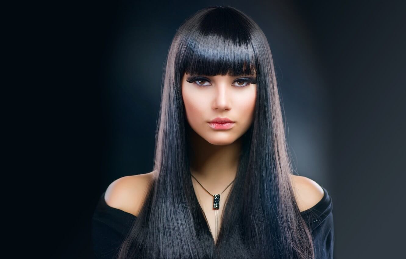 The-long-black-hair